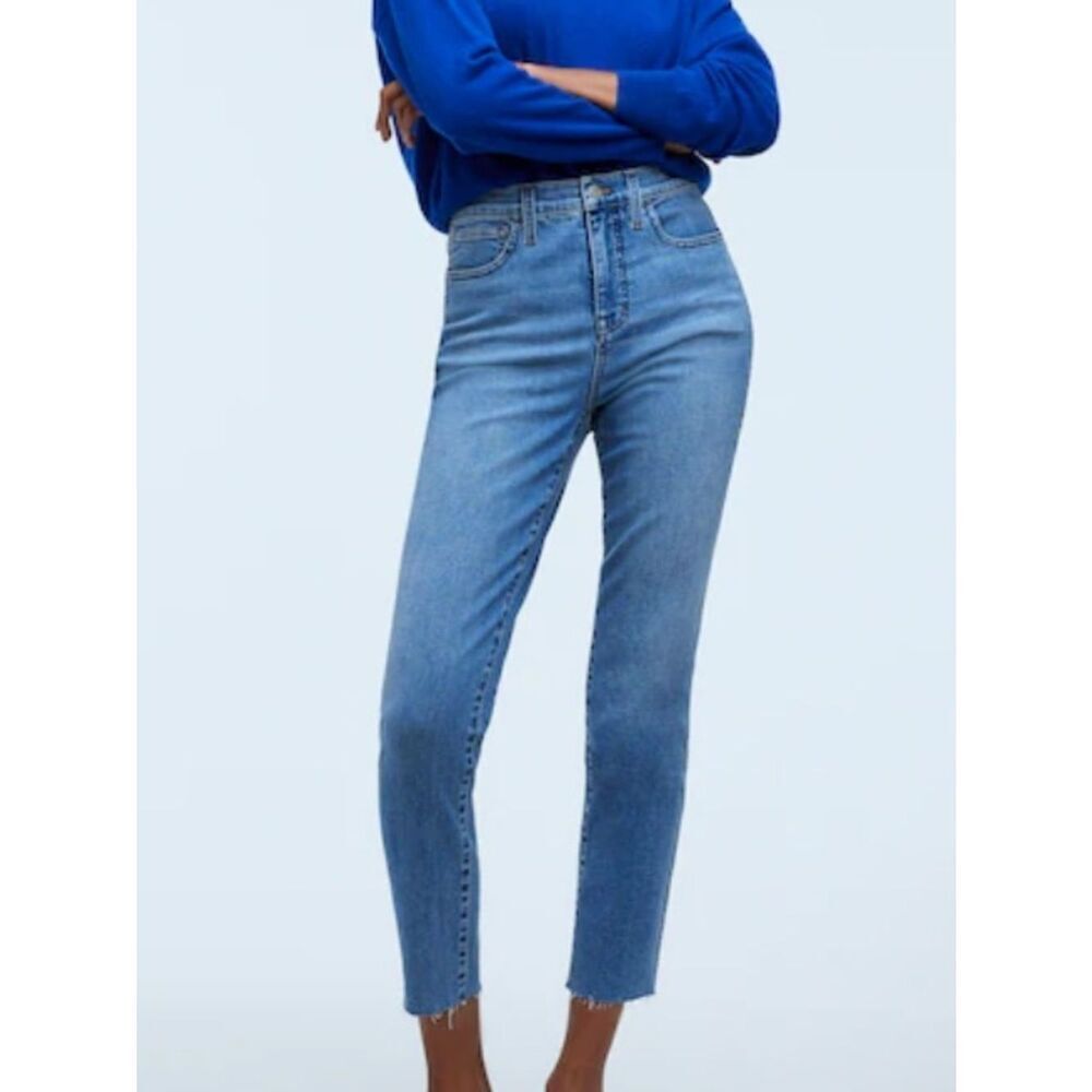 Madewell Mid Rise Stove Pipe Jeans
